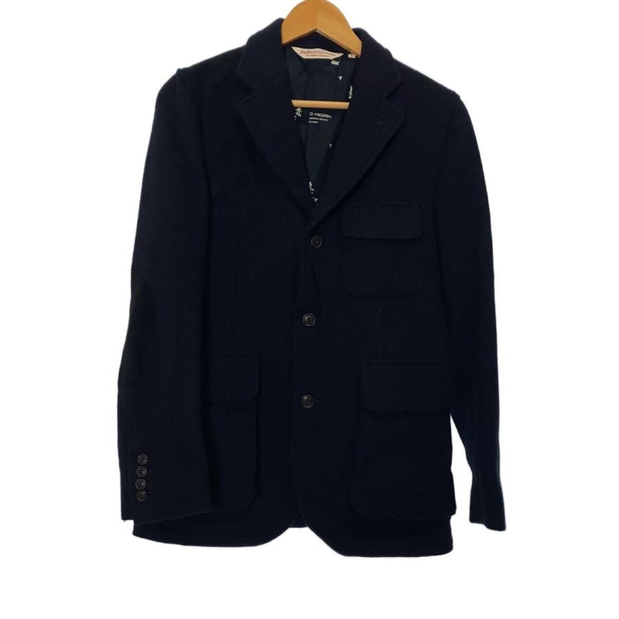 THE RUGGED CLOTHING◇エルボーパッチ/テーラードジャケット/S/ウール