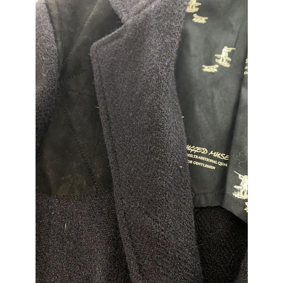 THE RUGGED CLOTHING◇エルボーパッチ/テーラードジャケット/S/ウール