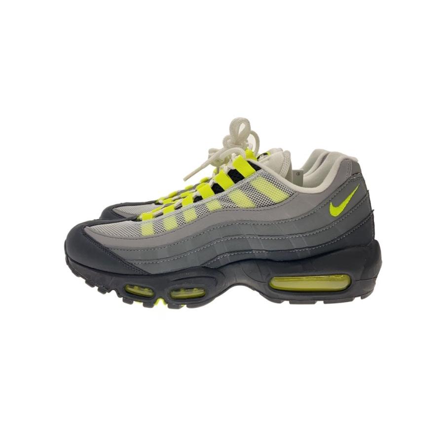 NIKE◇AIR MAX 95 OG/26.5cm/グレー/CT1689-001/イエローグラデ 