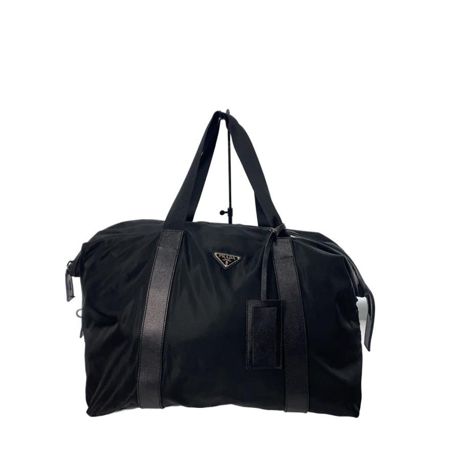 【ny1223】PRADAナイロン　ボストンバック PRADA◇ナイロンボストンバッグ//ナイロン/BLK : セカンドストリート