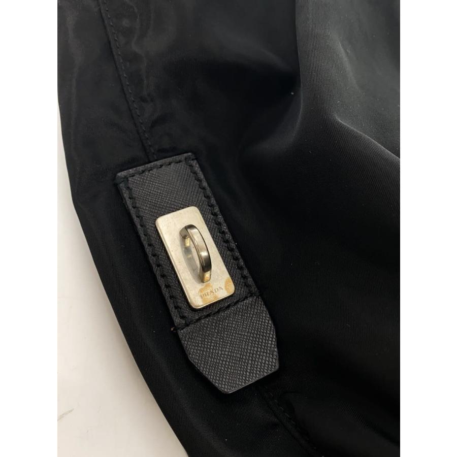 PRADA◇ナイロンボストンバッグ//ナイロン/BLK : セカンドストリート