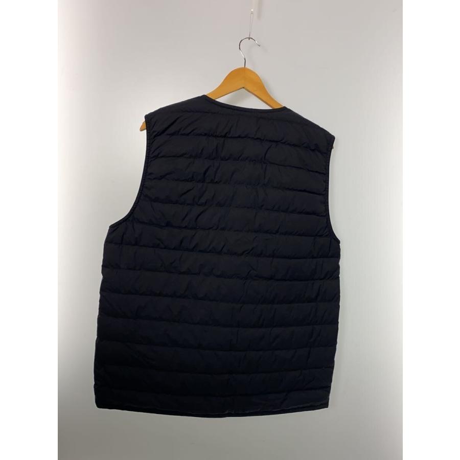 mont-bell◇スペリオダウン Vネックベスト MENS/XL/ナイロン/BLK 