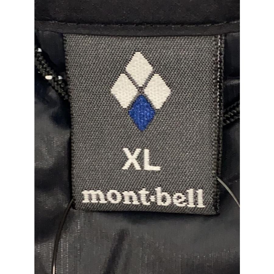 mont-bell◇スペリオダウン Vネックベスト MENS/XL/ナイロン/BLK