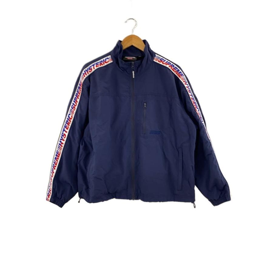 Supreme◇×HYSTERIC/TRACK JACKET/ナイロンジャケット/S/ナイロン/NVY