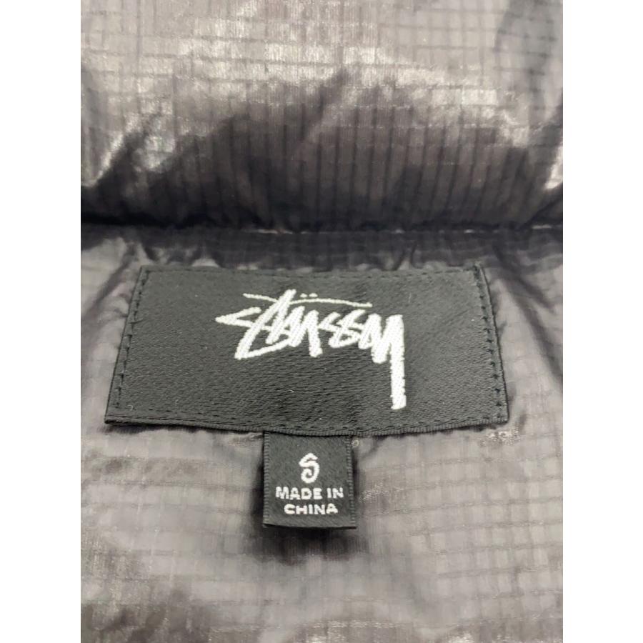 STUSSY◇ダウンジャケット/S/ナイロン/BLK/115742// : セカンド