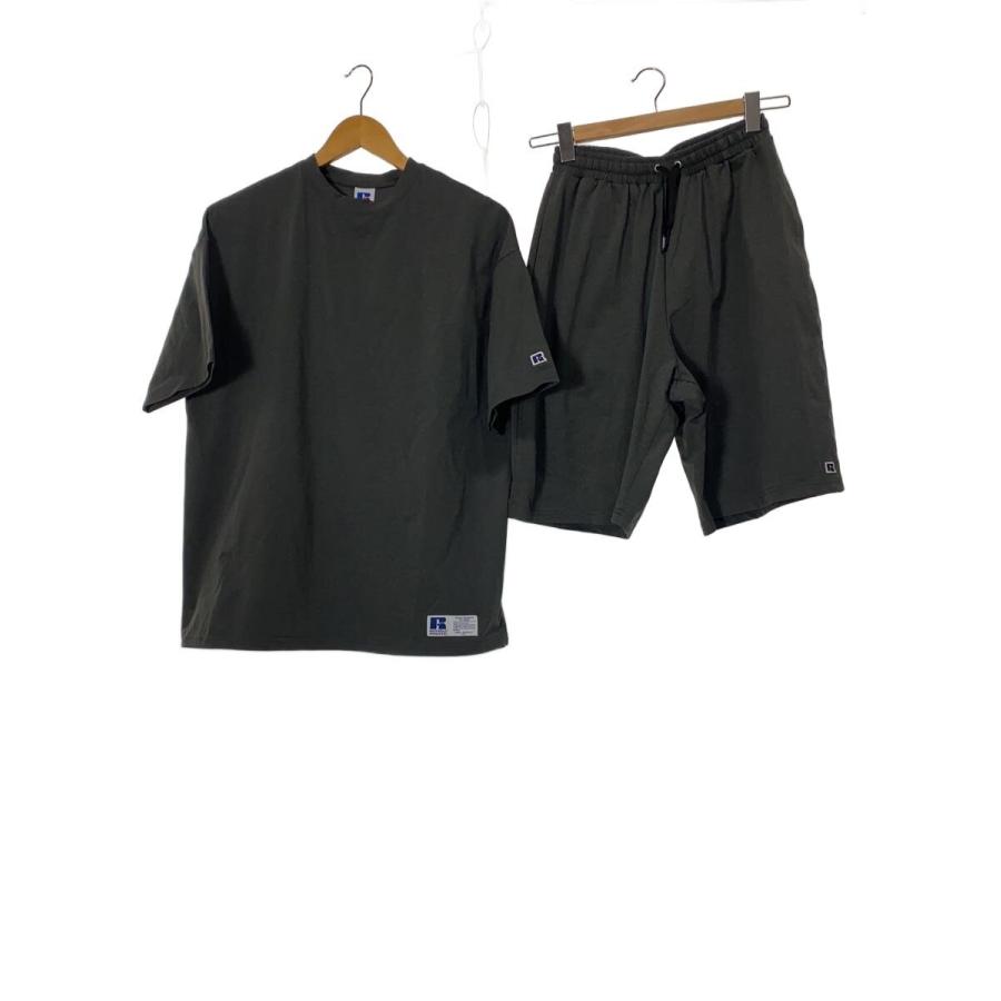 RUSSELL ATHLETIC◇セットアップ/S/ポリエステル/GRY/無地/FSRU26SS-13