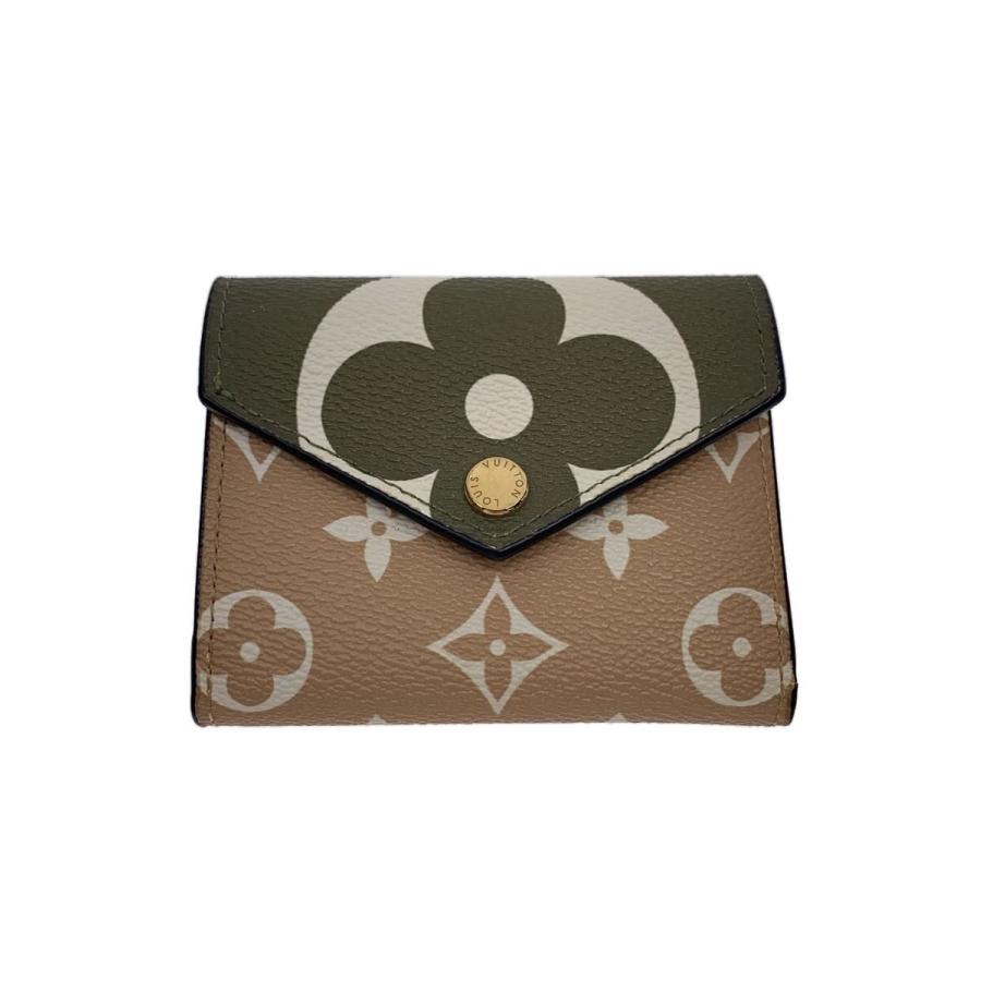 LOUIS VUITTON◇ポルト・フォイユ・ゾエ_モノグラム・ジャイアント/PVC