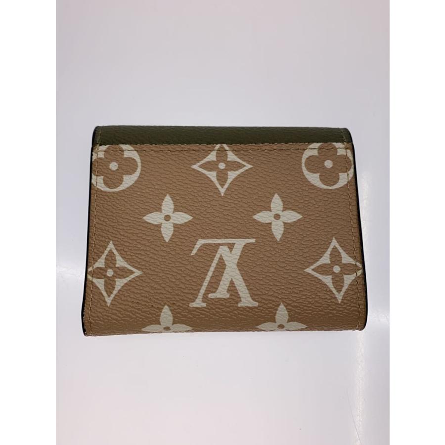 LOUIS VUITTON◇ポルト・フォイユ・ゾエ_モノグラム・ジャイアント/PVC