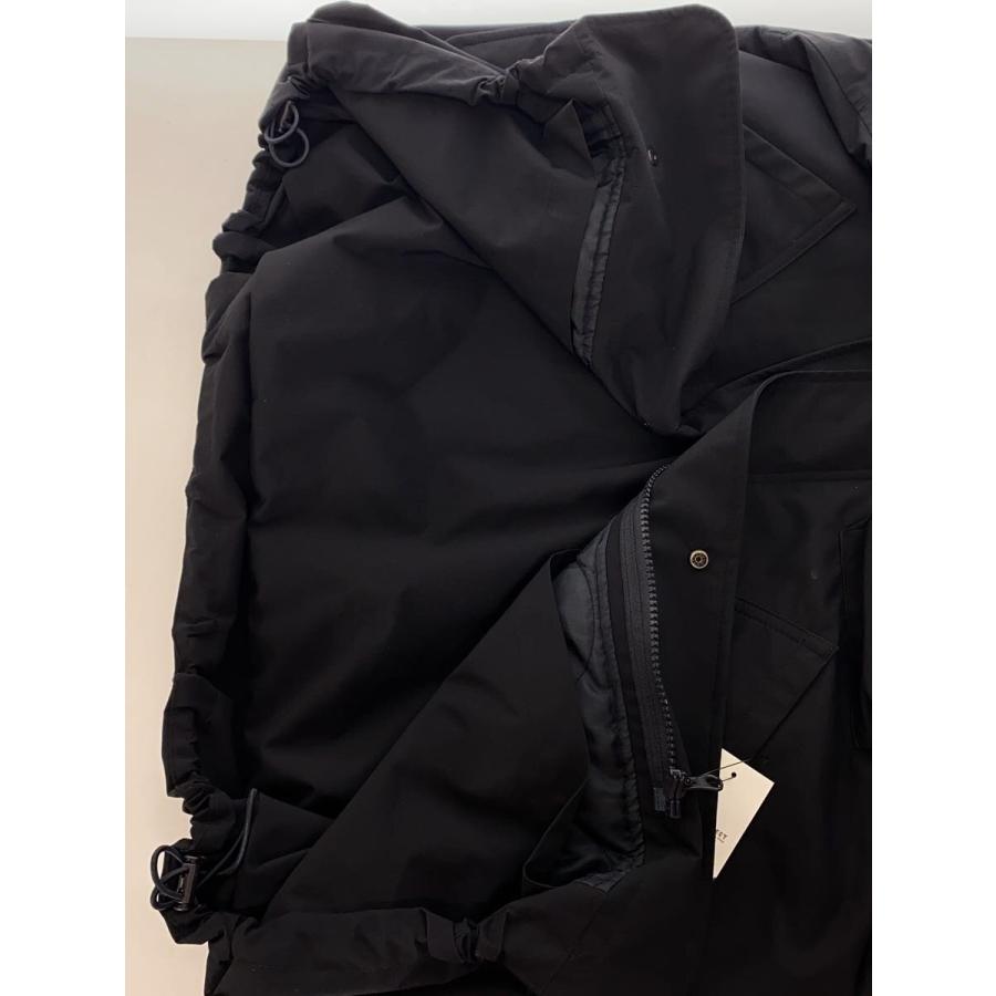 GU◇×Engineered Garments/ナイロンジャケット/S/ナイロン/BLK/無地