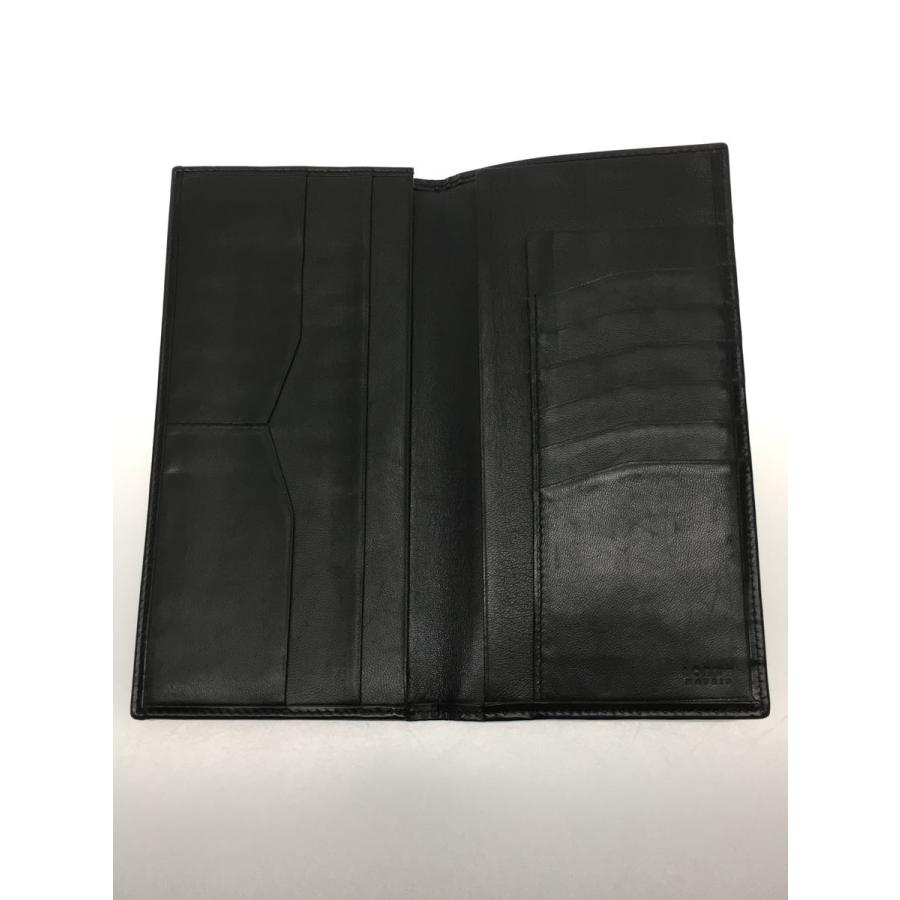 LOEWE◆長財布/レザー/BLK/無地/メンズ｜ssol-shopping｜04