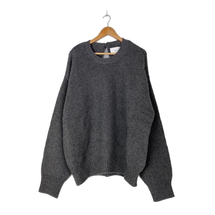 stein◇CASHMERE BACK BUTTONED KNIT/ニット/セーター/M stein◇CASHMERE BACK BUTTONED KNIT/ニット/セーター/M
