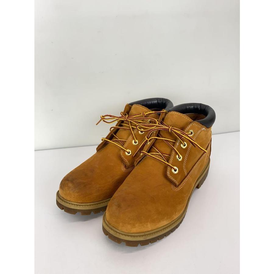 Timberland◆NELSON CHUKKA WP/ネルソンチャッカ/レースアップブーツ/27.5cm/キャメル/レザー/A2998｜ssol-shopping｜02