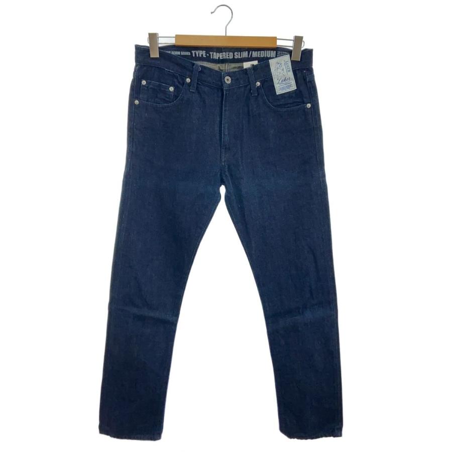 NEIGHBORHOOD◇ストレートパンツ/M/デニム/IDG/無地 : セカンド