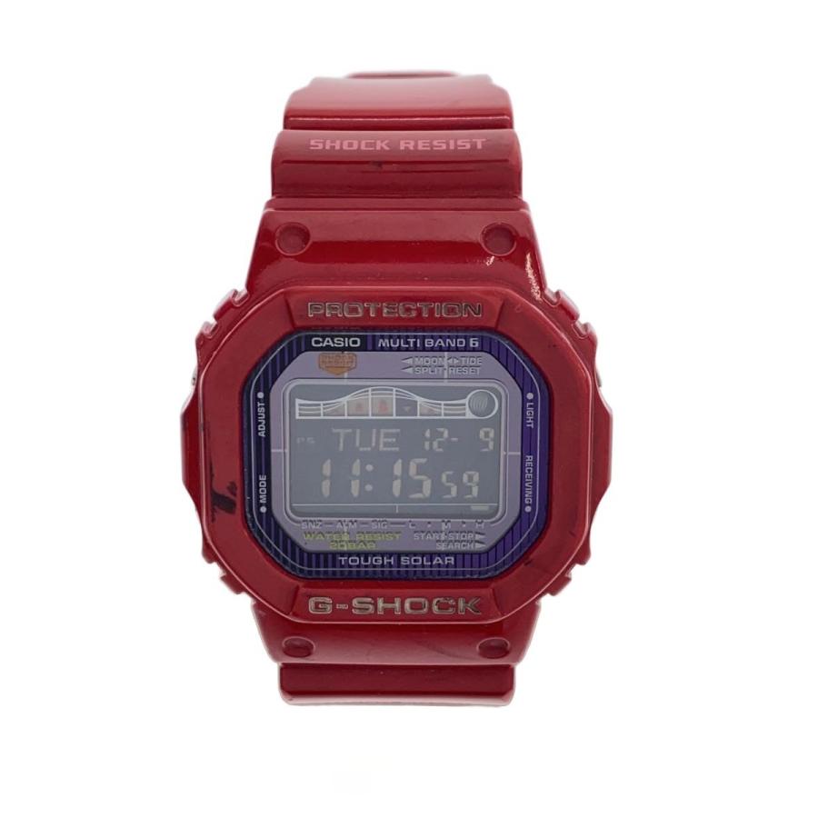 G-SHOCK CASIO デジタル 腕時計 レッド CASIO◇ソーラー腕時計・G-SHOCK/デジタル/RED : セカンドストリート