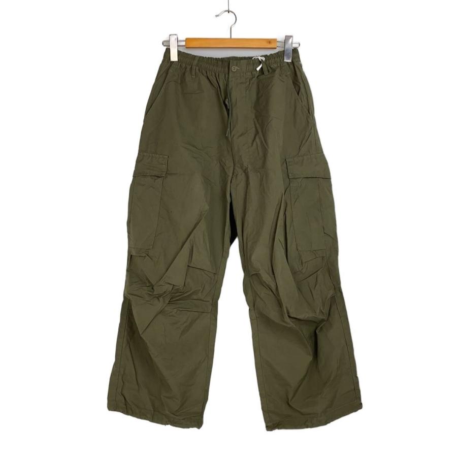 KAPTAIN SUNSHINE コットン ワークパンツ カーキ 32 KAPTAIN SUNSHINE◇FATIGUE EASY OVER TROUSERS/30/コットン/カーキ