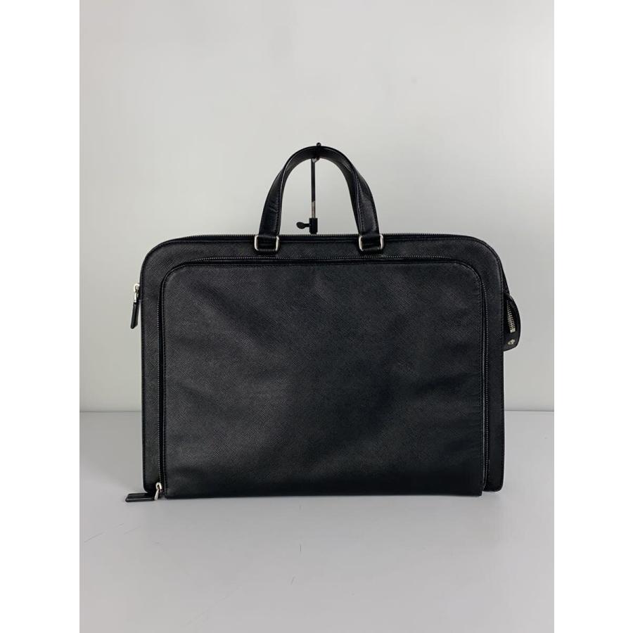 PRADA◇ブリーフケース/レザー/ブラック// : セカンドストリートYahoo