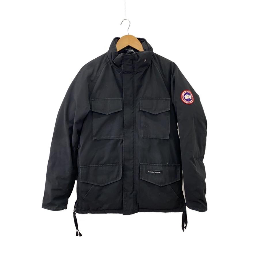CANADA GOOSE◇KAMLOOPS/ダウンジャケット/S/ポリエステル/BLK/4078JM 