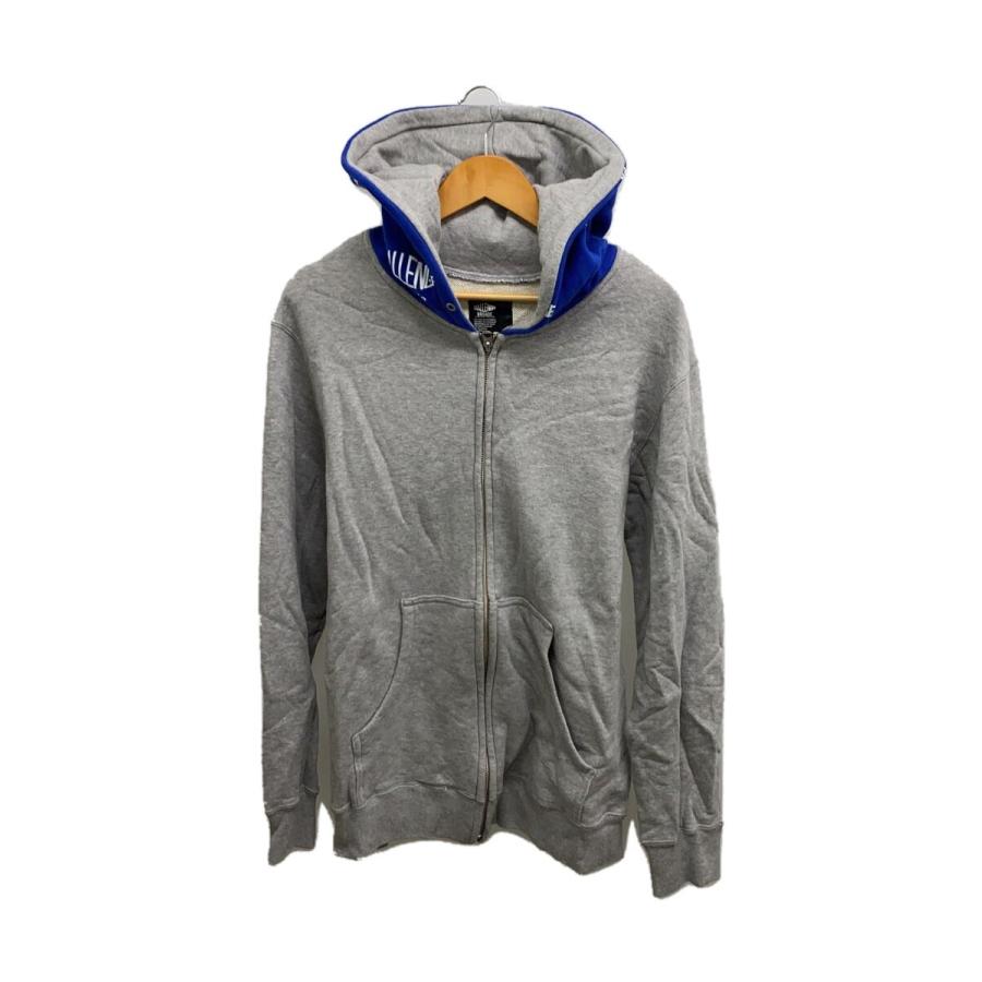 CHALLENGER◇ジップパーカー/M/コットン/グレー/2-18-7 101 : セカンド