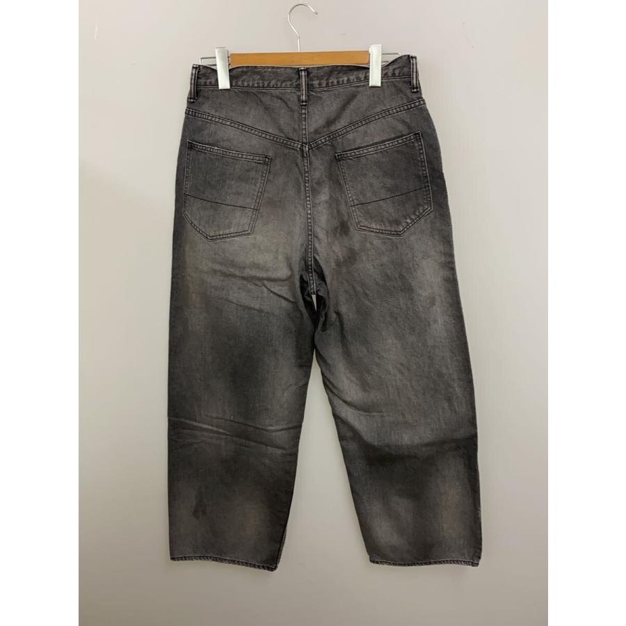 ANCELLM◇25SS AGING STRAIGHT 5P DENIM PANTS/2/デニム/ブラック/ANC 