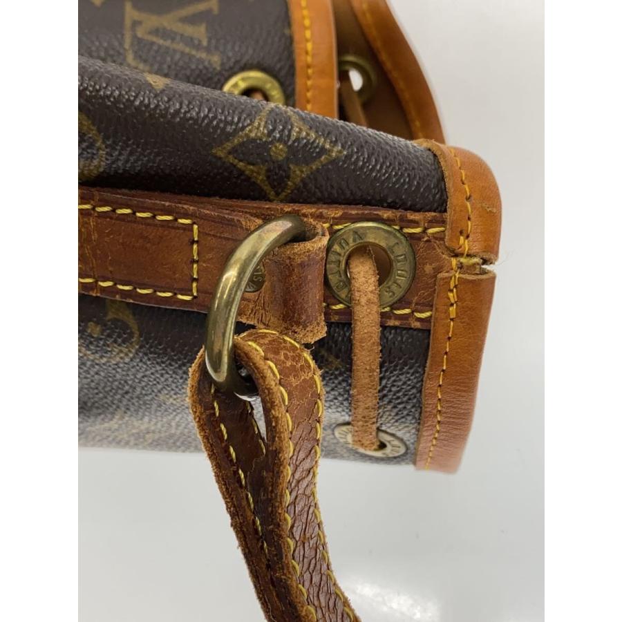 LOUIS VUITTON◇1)プチ・ノエ_モノグラム・キャンバス/PVC/BRW