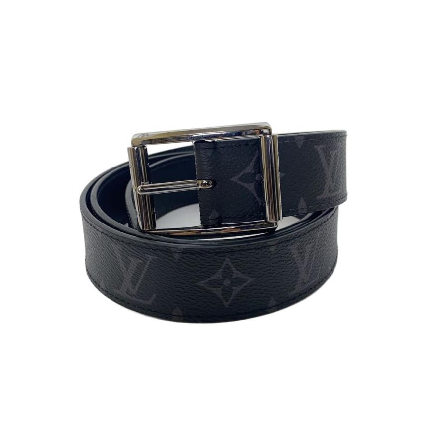 LOUIS VUITTON◇ベルト/レザー/BLK/総柄/メンズ/M0541U : セカンド