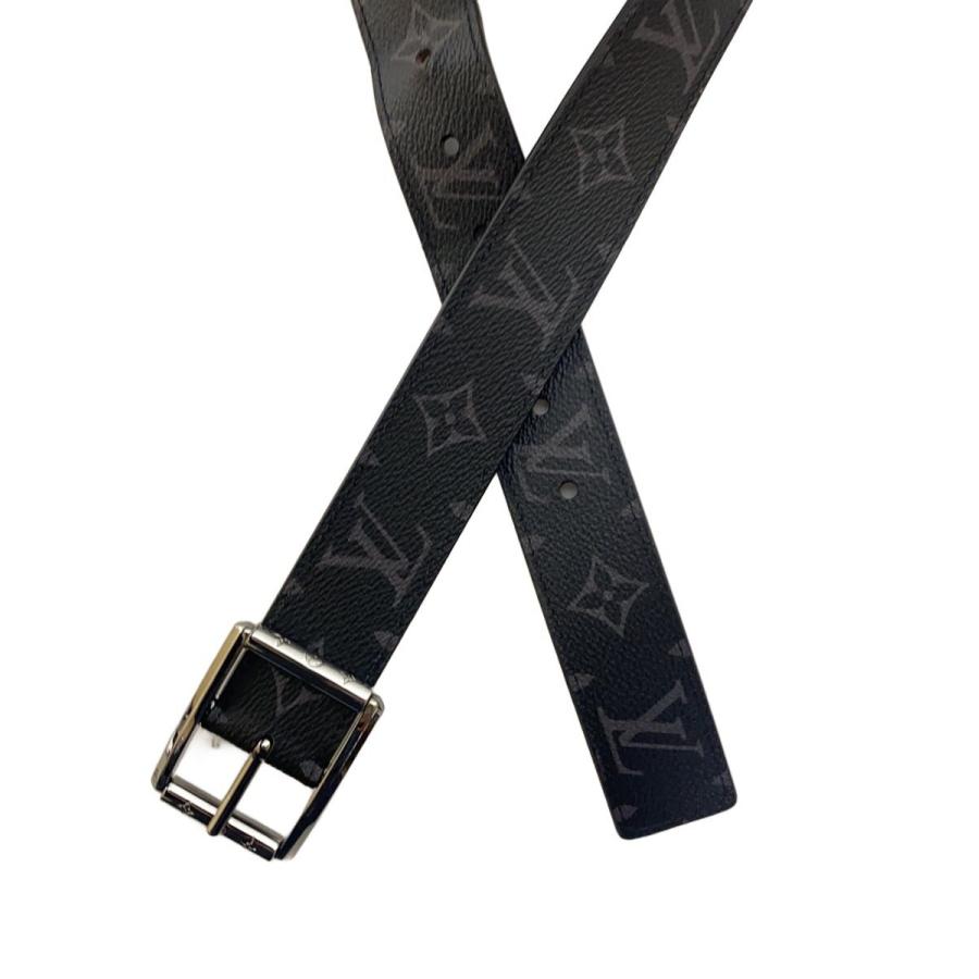 N　Louis Vuitton スタッズベルト LOUIS VUITTON◇ベルト/レザー/BLK/総柄/メンズ/M0541U : セカンド