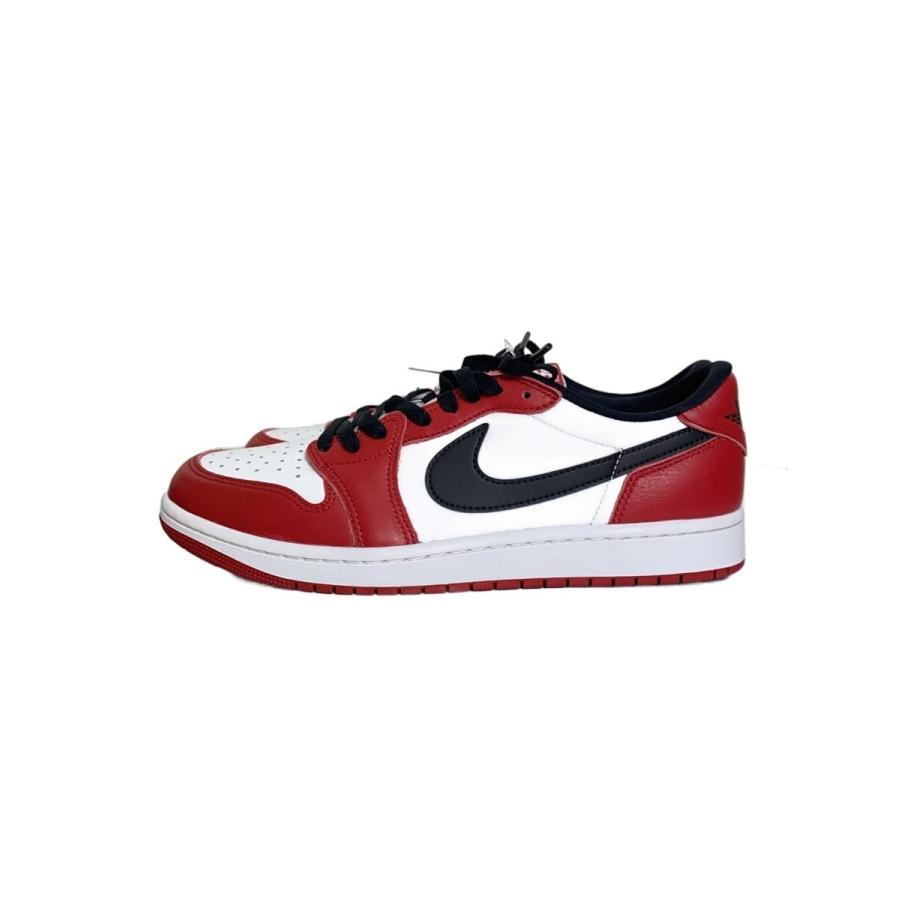 靴 KJ Nike Air Jordan 1 Retro Low OG 24 NIKE◇AIR JORDAN 1 RETRO LOW OG_エア ジョーダン OG/28cm/RED/レザー