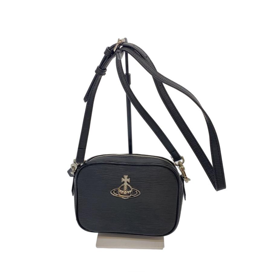 vivienne westwoodショルダー美品 Vivienne Westwood◇ショルダーバッグ/BLK/無地 : セカンドストリート