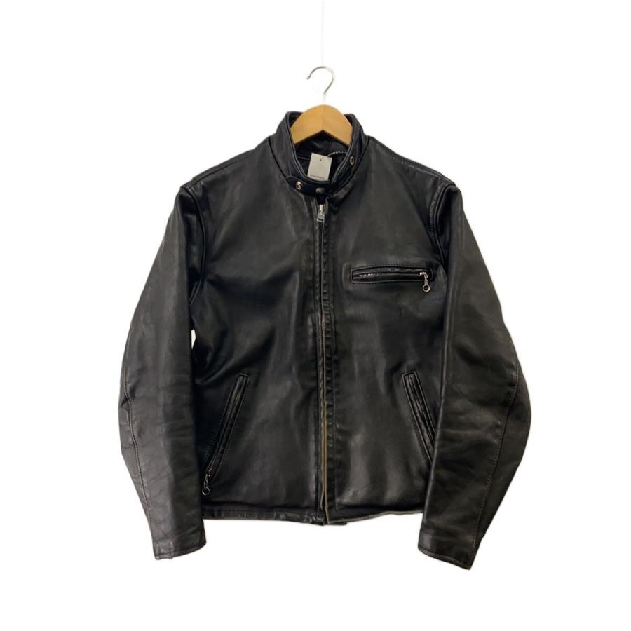 Schott シングルライダースジャケット 38サイズ　美品 Schott◇シングルライダースジャケット/38 : セカンドストリートYahoo