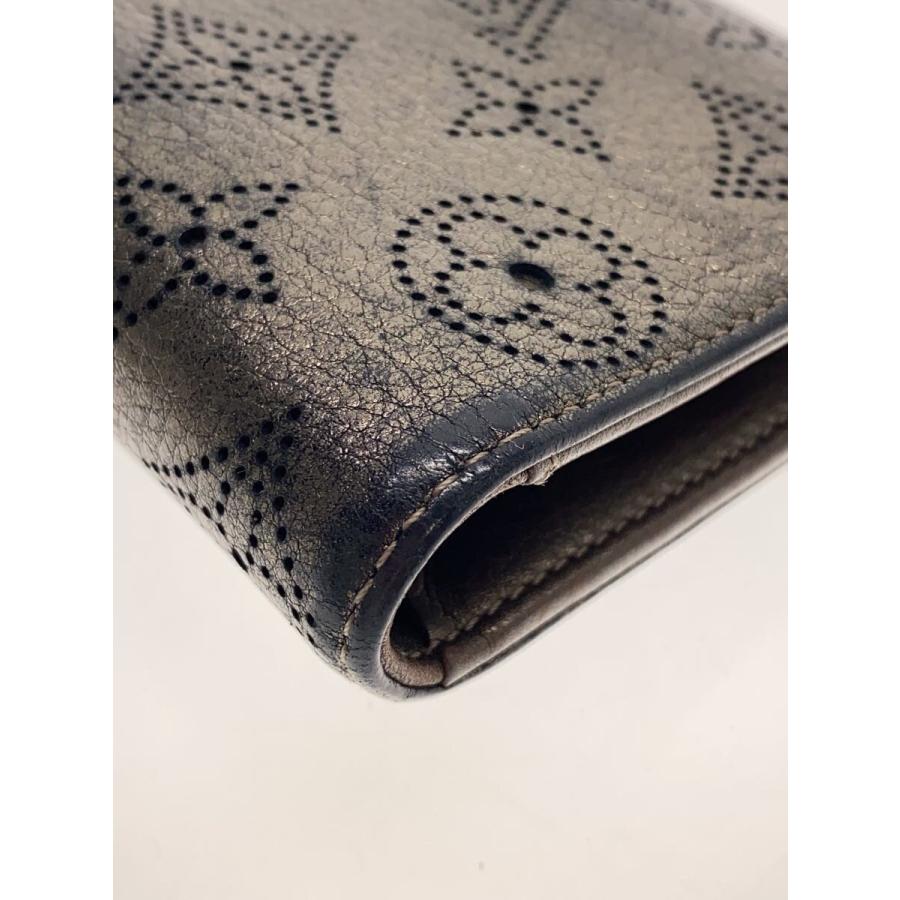 LOUIS VUITTON◇長財布/レーヨン/GRY/総柄/レディース/M95716