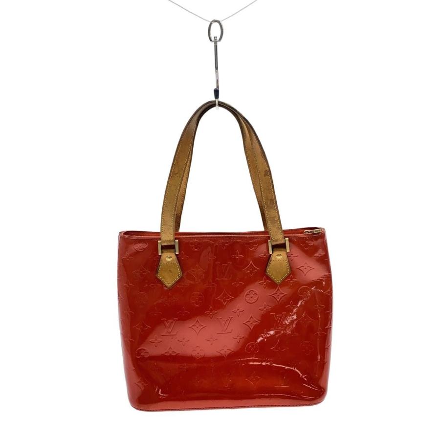 LOUIS VUITTON◇ヒューストン_モノグラム・ヴェルニ/エナメル/RED 