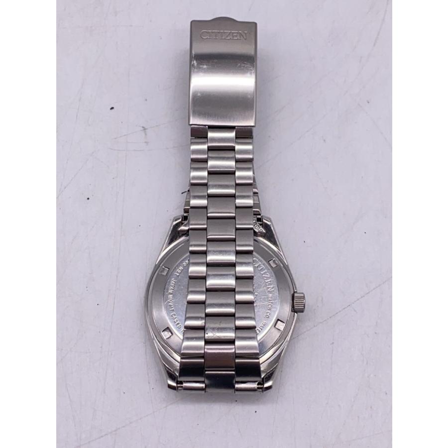 CITIZEN◇自動巻腕時計/アナログ/ステンレス/WHT/SLV/8200-S014344