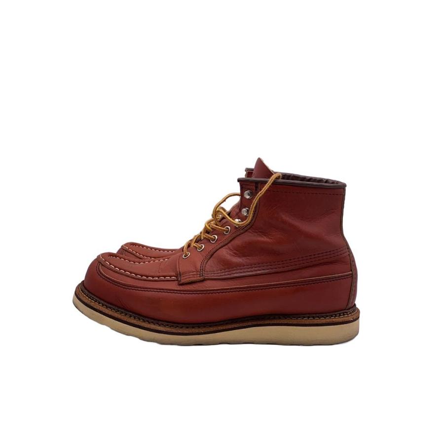 RED WING◇レースアップブーツ/29cm/BRD/レザー/9851/カヌーモック