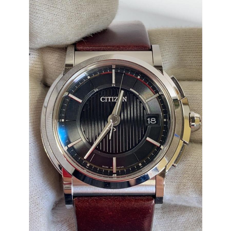 CITIZEN◇ソーラー腕時計/アナログ/ステンレス/SLV/BRW/CNG72-0052