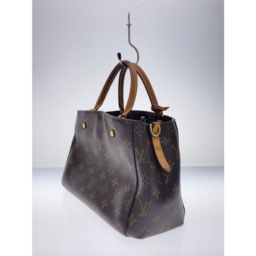 LOUIS VUITTON◆モンテーニュBB_モノグラム・キャンバス_BRW/PVC/BRW