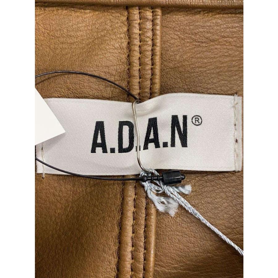A.D.A.N/アダン/コート/S/牛革/BRW/ad00297の画像