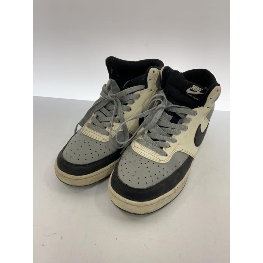NIKE◇COURT VISION MID NN_コート ビジョン ミッド NN/26cm/GRY 