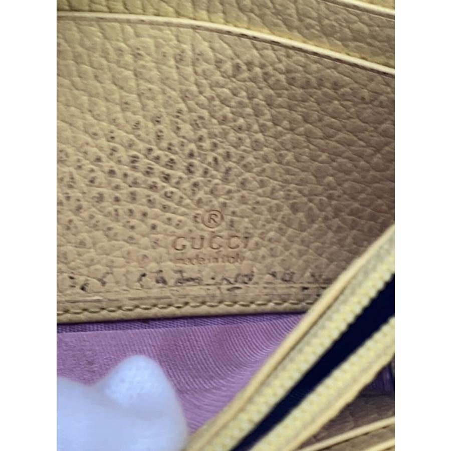GUCCI◇長財布/レザー/BEG/レディース/456116