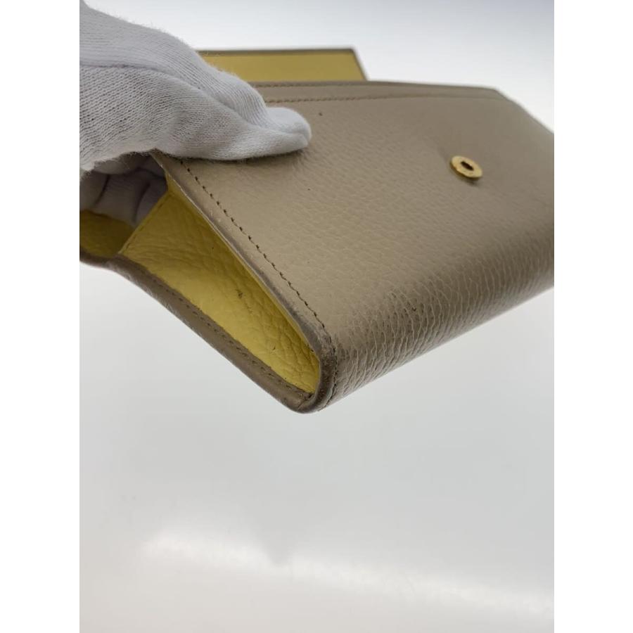 GUCCI◇長財布/レザー/BEG/レディース/456116
