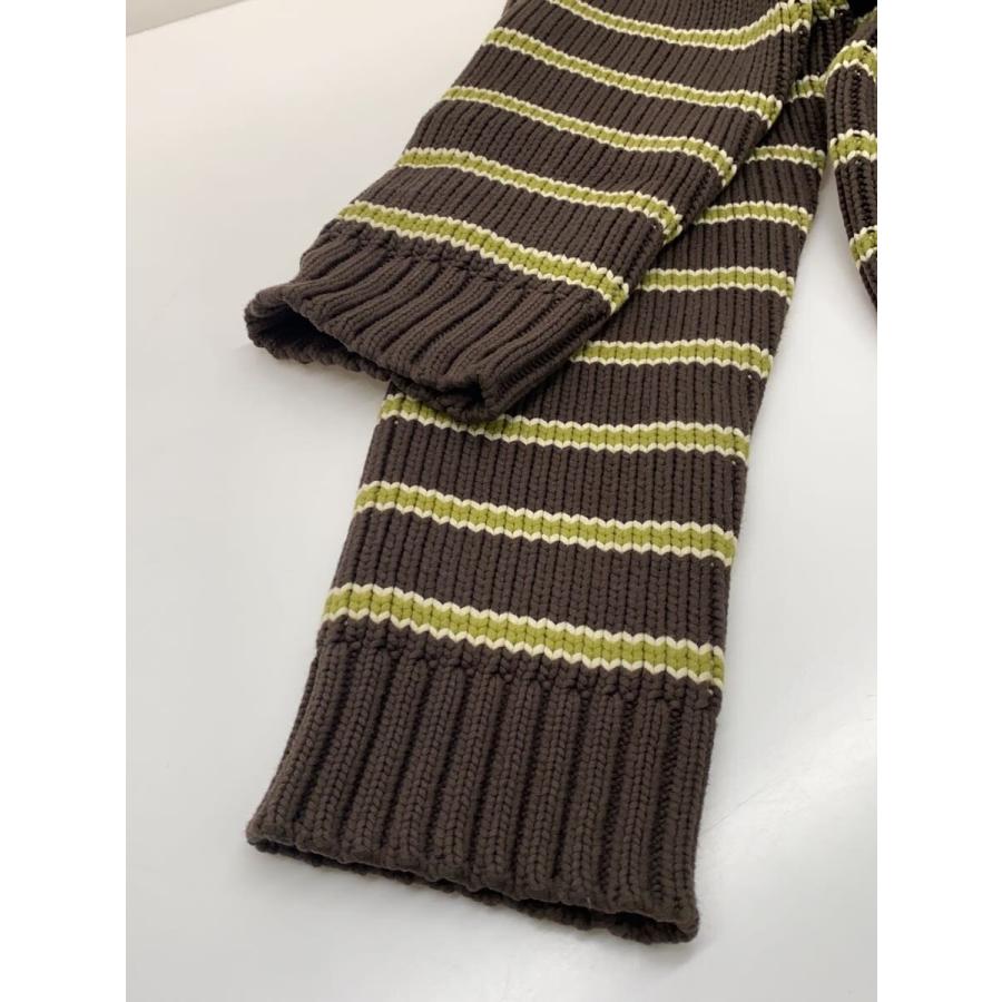 STUSSY◇Chunky Cotton Stripe Sweateニット・セーター(厚手)/S 