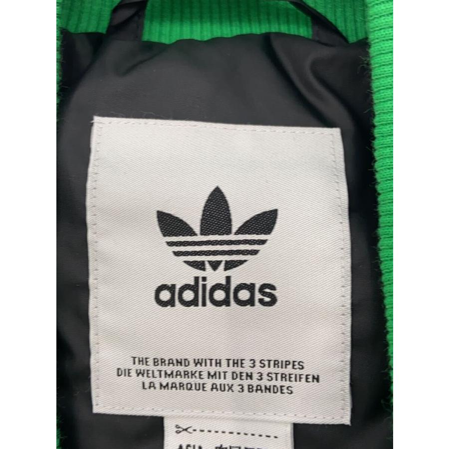 adidas◇SSTボンバージャケット/スタジャン/--/ポリエステル/GRN