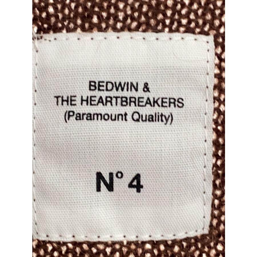 BEDWIN & THE HEARTBREAKERS◇カーディガン(薄手)/--/モヘア/BRW/無地