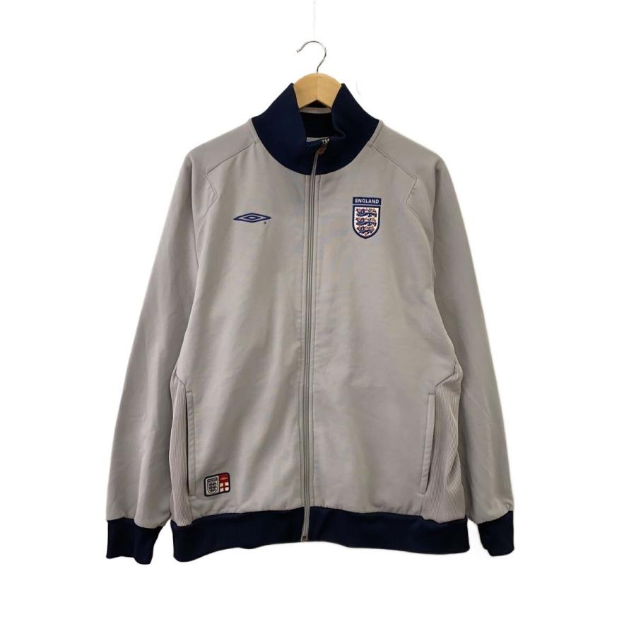 最初期UMBRO イングランド代表　トラックジャケット　ハイネック UMBRO◇イングランド代表トラックジャケット/ジャージ/M/ポリエステル