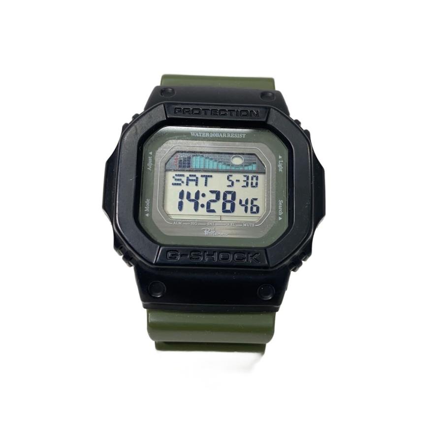 希少 カシオ ロンハーマン別注 GLX-5600RH-3JR デジタルウォッチ Ron Herman◇G-SHOCK GLX-560クォーツ腕時計/デジタル/ラバー/GRN/GRN