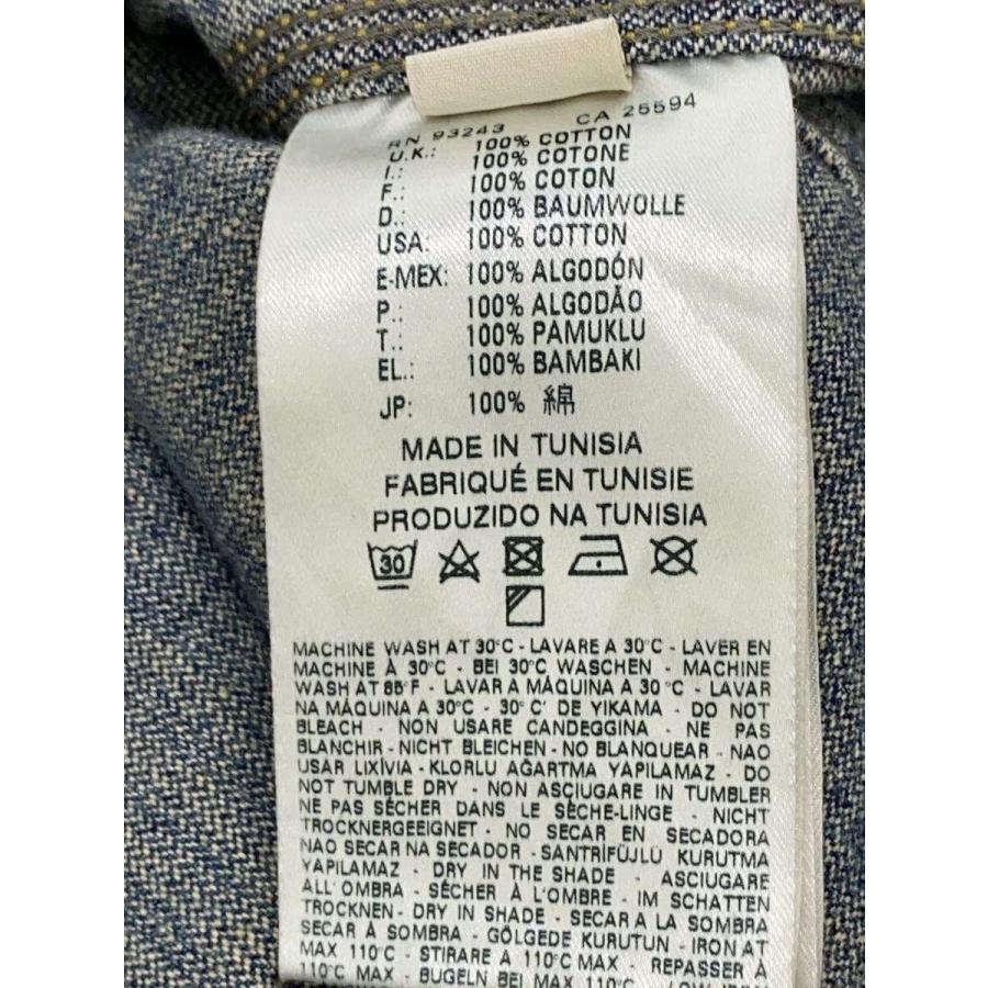 DIESEL◇ワッペンデニムジャケット/Gジャン/S/コットン/IDG/無地