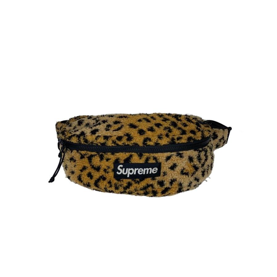 Supreme◇17AW/Leopard Fleece Waist Bag/ウエストバッグ/--/CML