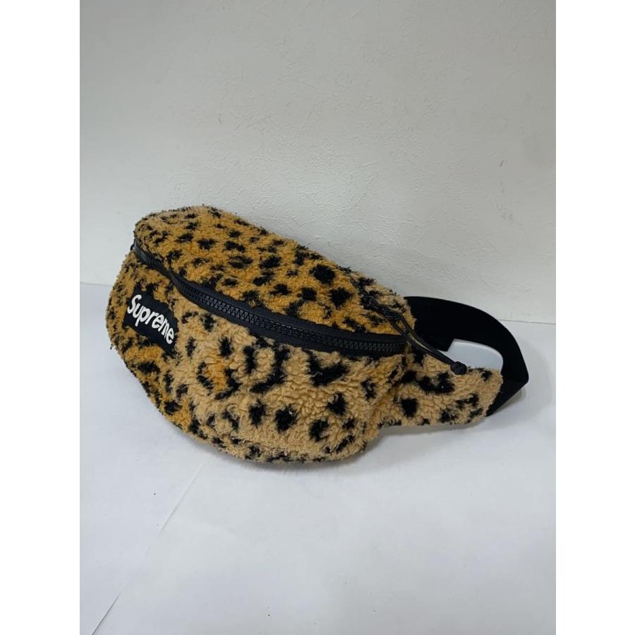 Supreme◇17AW/Leopard Fleece Waist Bag/ウエストバッグ/--/CML