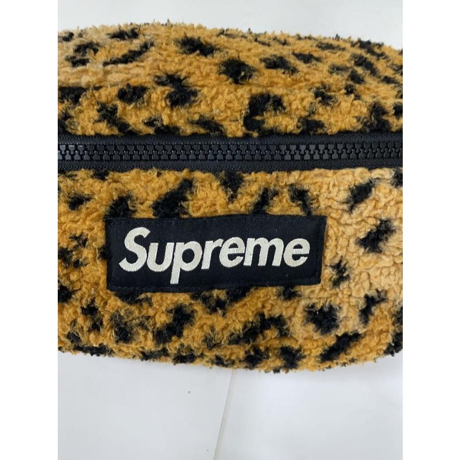 Supreme◇17AW/Leopard Fleece Waist Bag/ウエストバッグ/--/CML