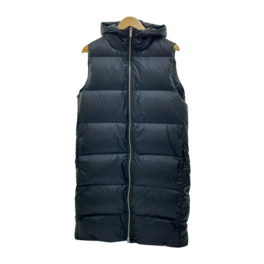 Theory 23AW 完売 ロングダウンベスト パッファーベスト theory◇23AW/ロングダウンベスト/パッファーベスト/S/ナイロン/BLK