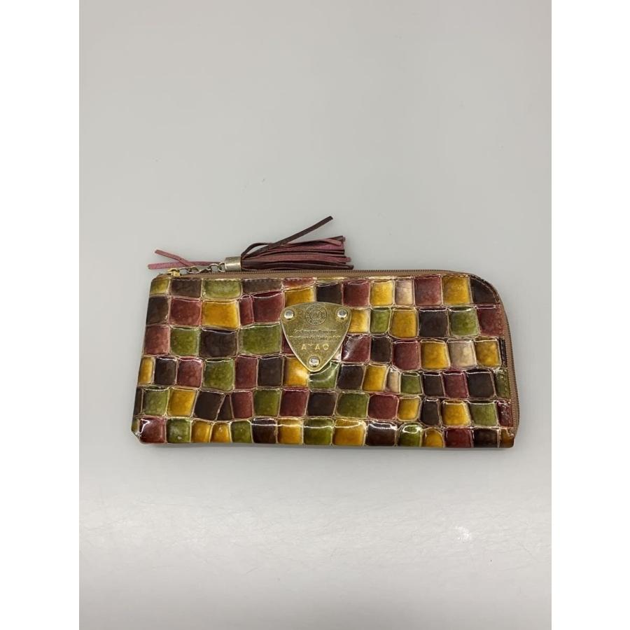 ATAO◇長財布/--/マルチカラー/レディース/エナメルタイル